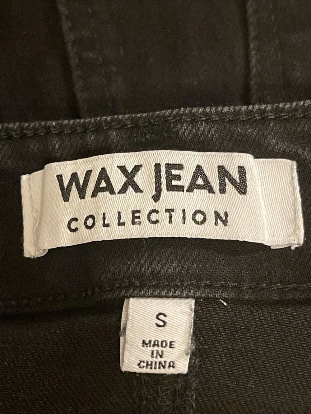 WAX JEAN Collection Black Jeans shorts - S